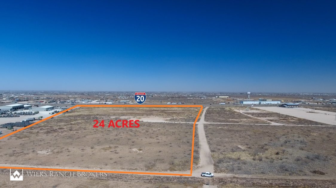24 Acres For Sale in Odessa, TX - Prime Industrial Location